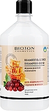 Revitalisierendes Glanzshampoo für normales bis trockenes Haar - Bioton Cosmetics Shampoo — Bild N1