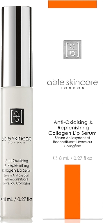 Lippenserum mit Kollagen - Able Skincare Antioxidising and Replenishing Collagen Lip Serum — Bild N2