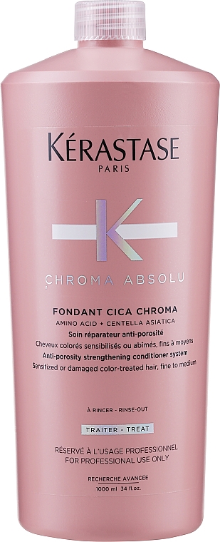 Conditioner für empfindliches und geschädigtes Haar - Kerastase Chroma Absolu Fondant Cica Chroma — Bild N2