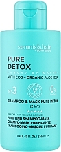 Düfte, Parfümerie und Kosmetik 2in1 Shampoo und Maske für alle Haartypen  - Somnis & Hair Shampoo & Mask Pure Detox 