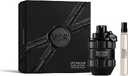 Düfte, Parfümerie und Kosmetik Viktor & Rolf Spicebomb Dark Leather  - Duftset (Eau de Parfum 90ml + Eau de Parfum 10ml) 