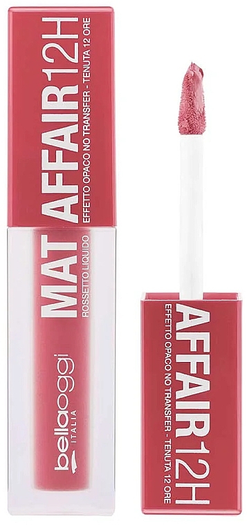 Matter flüssiger Lippenstift - Bellaoggi Mat Affair 12H Liquid Lipstick  — Bild N2