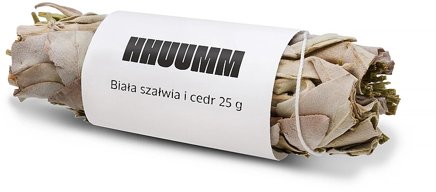 Weihrauch mit weißen Salbeiblättern und Zeder - Hhuumm — Bild N2