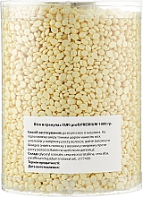 Heißes Polymerwachs in Granulatform Weiße Schokolade - Tufi Profi Premium — Bild N3