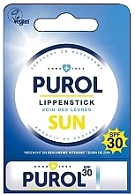 Sonnenschutz-Lippenbalsam - Purol Sun Lip Stick SPF 30 — Bild N1