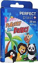 Pflaster für Kinder 19x72 mm - Perfect Plast Kids ZOO — Bild N1
