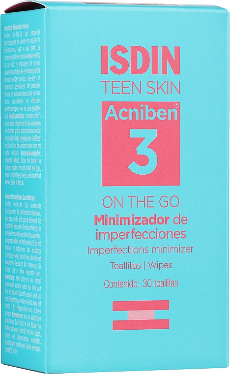 Gesichtsreinigungstücher - Isdin Teen Skin Acniben — Bild N2