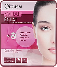 Düfte, Parfümerie und Kosmetik Intensive regenerierende und feuchtigkeitsspendende Baumwolle Gesichtsmaske - Qiriness Eclat Radiance Booster Mask