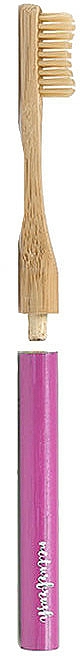 Griff für Bambuszahnbürste rosa - NaturBrush Headless — Bild N1
