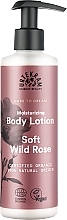 Düfte, Parfümerie und Kosmetik Feuchtigkeitsspendende Körperlotion mit Sheabutter, Aprikosen- und Jojobaöl und Wildrosenduft - Urtekram Soft Wild Rose Body Lotion