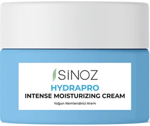 Intensiv feuchtigkeitsspendende Gesichtscreme - Sinoz Hydrapro Intense Moisturizing Face Cream  — Bild N1