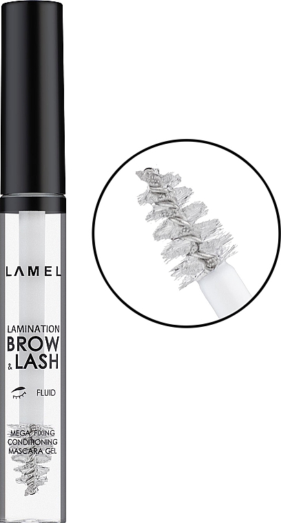 Augenbrauen- und Wimperngel mit Laminiereffekt - LAMEL Make Up Lamination Brow & Lash — Bild N2
