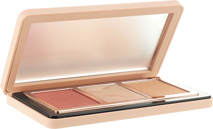 Make-up-Palette - Natasha Denona My Dream Cheek Trio Blush & Highlighter Palette — Bild N3