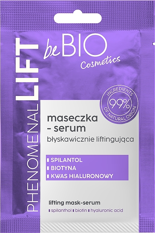 Maske-Serum für das Gesicht - BeBio Phenomenal Lift Lifting Mask-serum — Bild N1