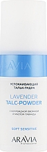 Düfte, Parfümerie und Kosmetik Beruhigendes Talkumpuder mit kolloidalem Hafermehl und Lavendelöl - Aravia Professional Lavender Talc-Powder 