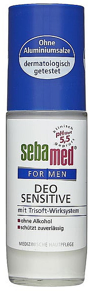 Deo Roll-on für empfindliche Haut - Sebamed For Men Deo Sensetive Roll-On
