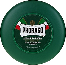 Düfte, Parfümerie und Kosmetik Rasierseife mit Menthol- und Eukalyptus - Proraso Green Shaving Soap