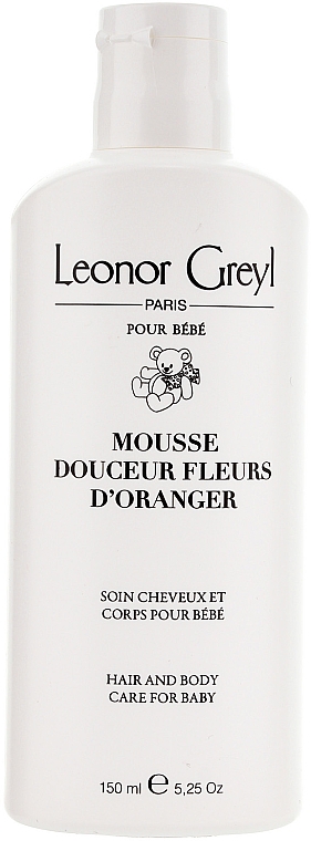 Haar- und Körpershampoo für Babys mit Orangenblüten - Leonor Greyl Mousse Douceur Fleurs D'Oranger — Bild N2