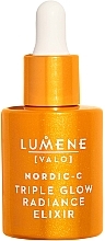 Düfte, Parfümerie und Kosmetik Serum-Elixier für das Gesicht - Lumene Valo Nordic-C Triple Glow Radiance Elixir 