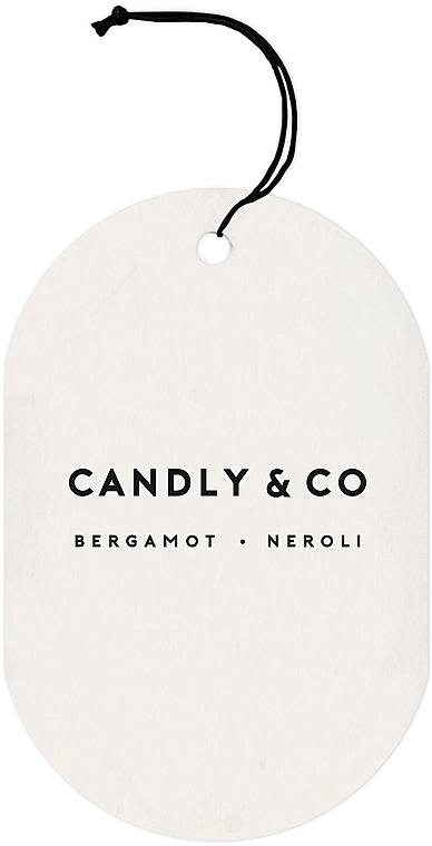 Auto-Lufterfrischer - Candly & Co No.5 Bergamot & Neroli Fragrance Tag — Bild N2