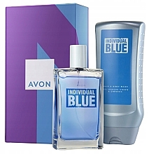 Düfte, Parfümerie und Kosmetik Avon Individual Blue For Him - Duftset (Eau de Toilette 100 ml + Duschgel-Shampoo 250 ml) 