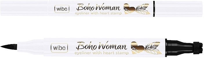 Eyeliner mit Stempel - Wibo Boho Woman Eyeliner with Heart Stamp — Bild N1