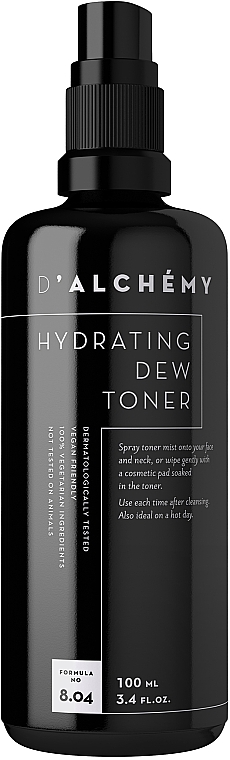 Erfrischendes Tonikum auf Basis von Meeresalgen-Extrakten - D'Alchemy Hydrating Dew Toner — Bild N1