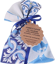 Düfte, Parfümerie und Kosmetik Handgemachtes Duftsäckchen mit Seife weiß-blau Lavendel - Essencias De Portugal Tradition Charm Air Freshener