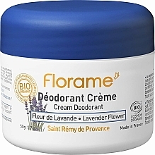 Düfte, Parfümerie und Kosmetik Creme-Deodorant Lavendelblüten - Florame Cream Deodorant Lavender Flower