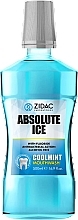Düfte, Parfümerie und Kosmetik Mundwasser Starke Minze - Zidac Absolute Ice Mouthwash Coolmint