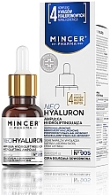 Feuchtigkeitsspendendes Gesichtsserum mit Lifting-Effekt für reife und dehydrierte Haut - Mincer Pharma Neo Hyaluron Serum №905 — Bild N1