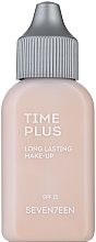 Düfte, Parfümerie und Kosmetik Langanhaltende Foundation - Seventeen Time Plus Longlasting Make Up