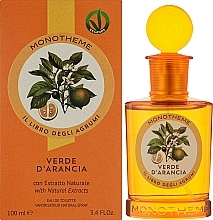 Monotheme Fine Fragrances Venezia Verde D'Arancia - Eau de Toilette — Bild N2