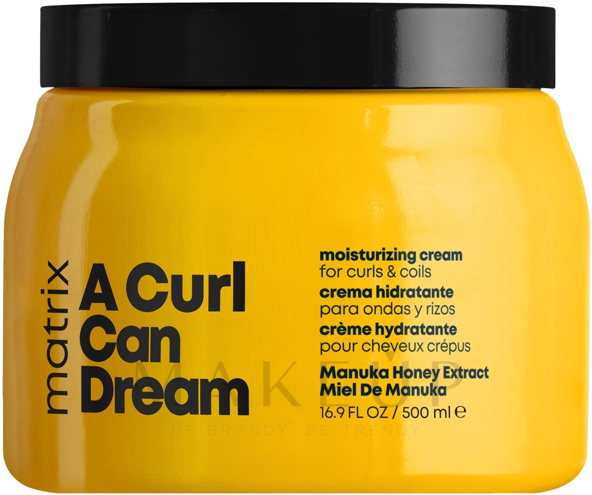 Creme für lockiges Haar - Matrix Total Results A Curl Can Dream Moisturising Cream — Bild 500 ml
