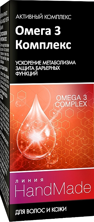 Stärkender Omega-3-Komplex für das Haar und die Kopfhaut - Pharma Group Handmade — Bild N1