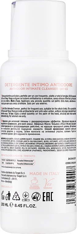 Intimhygienegel mit Thymian und Ylang-Ylang - Davaj Anti-Odor Intimate Cleanser pH 4,5 — Bild N2