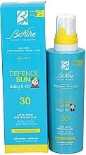 Sonnenschutzspray-Lotion für den Körper - BioNike Defence Sun Baby&Kid SPF30 Spray Lotion — Bild N2