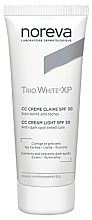 Düfte, Parfümerie und Kosmetik Gesichtscreme - Noreva Trio White XP CC Cream Clear SPF30