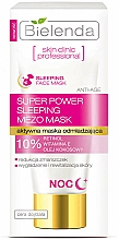 Düfte, Parfümerie und Kosmetik Verjüngende Gesichtsmaske mit Retinol, Vitamin E und Kokosöl - Bielenda Skin Clinic Professional Mezo