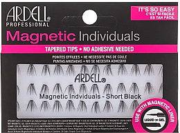 Wimpernset - Ardell Magnetic Individuals Short Black — Bild N1