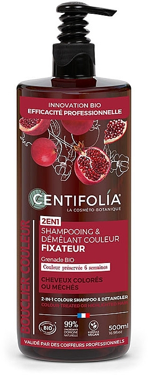 Centifolia 2in1 Colour Shampoo & Detangler - Cremeshampoo — Bild N2