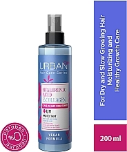 Zweiphasen-Haarspülung mit Hyaluronsäure - Urban Care Hyaluronic Acid & Collagen Leave In Conditioner  — Bild N2