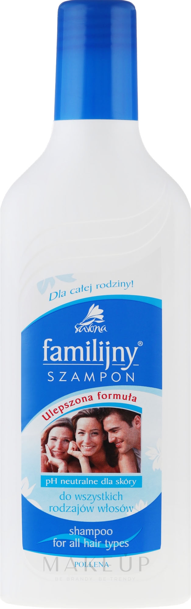 Nährendes Shampoo für alle Haartypen - Pollena Savona Family Shampoo White — Bild 500 ml
