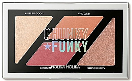 Rouge- und Highlighterpalette - Holika Holika Chunky Funky So Funk Multi Blusher Palette — Bild N1