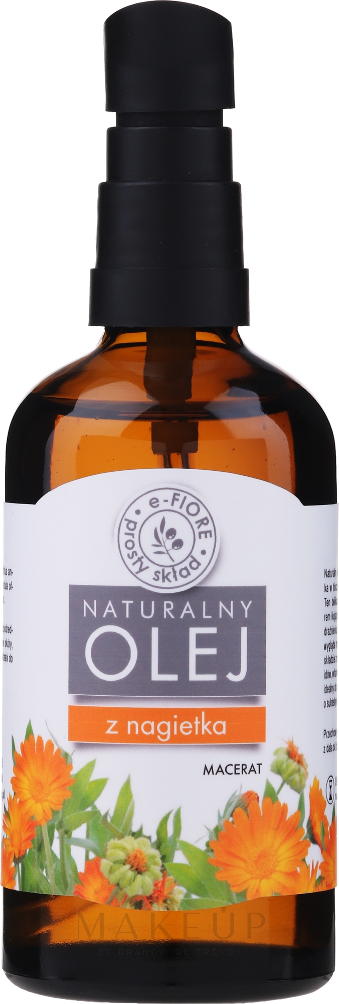 Natürliches Ringelblumenöl - E-Flore Natural Marigold Oil — Bild 100 ml