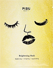 Düfte, Parfümerie und Kosmetik Aufhellende Gesichtsmaske - Pibu Beauty Brightening Mask
