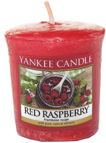 Votivkerze Red Raspberry - Yankee Candle Red Raspberry Sampler Votive — Bild N1
