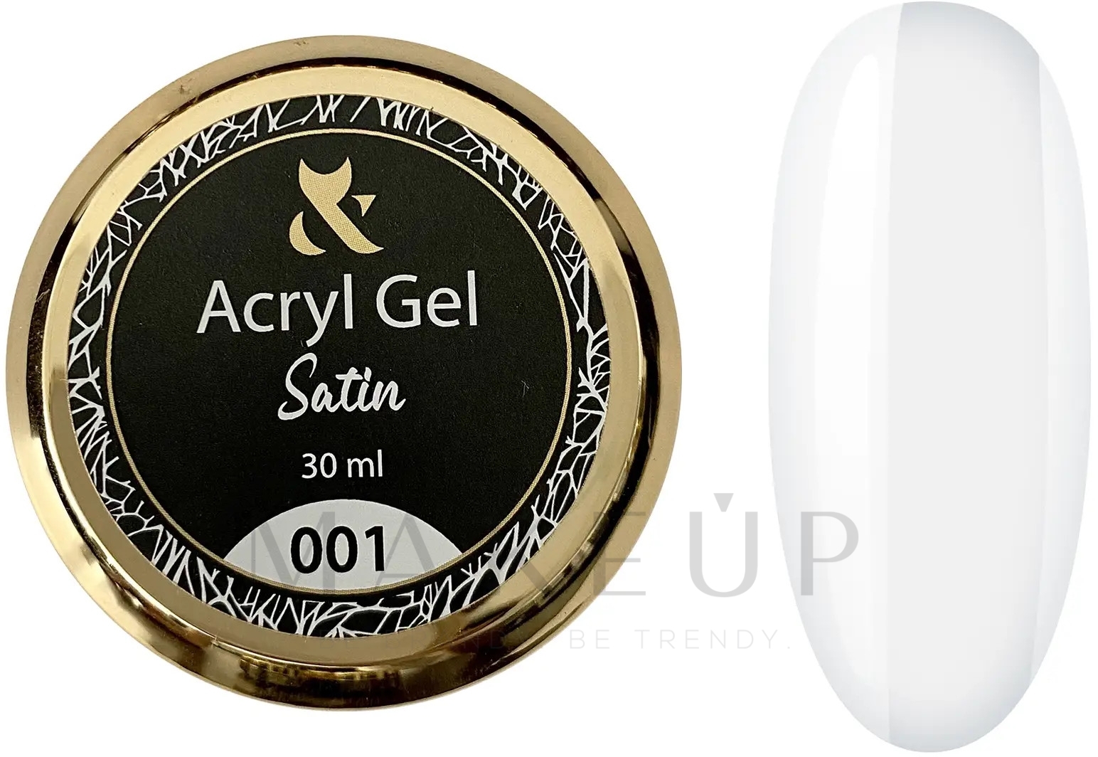 Acryl Nagelgel 30 ml - F.O.X Acryl Gel Satin — Bild 001
