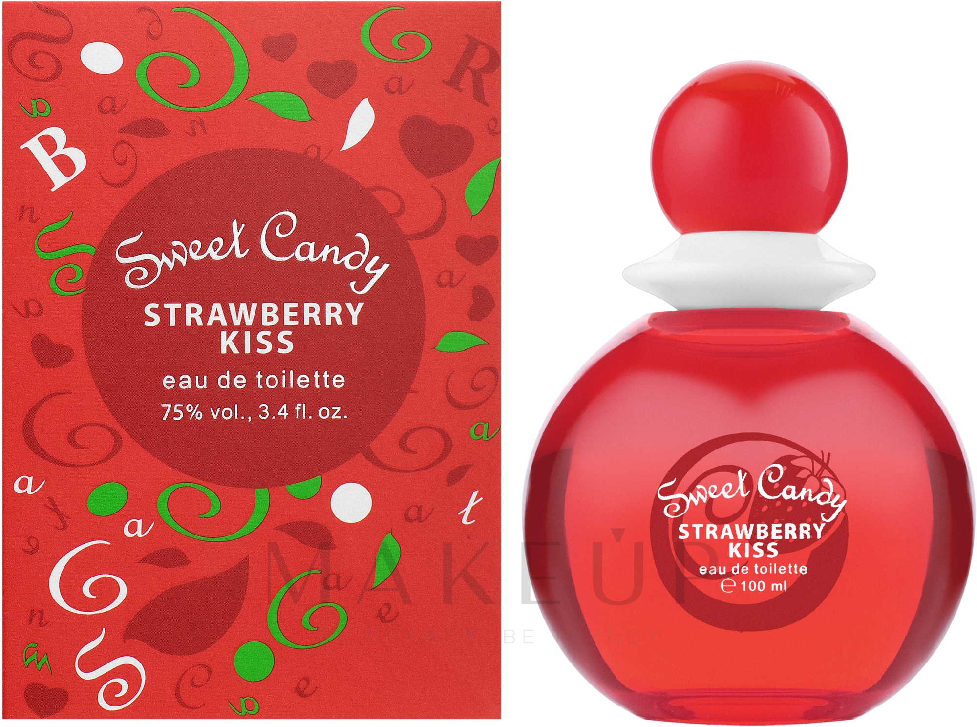 Jean Marc Sweet Candy Strawberry Kiss - Eau de Toilette — Bild 100 ml