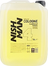After Shave Cologne mit Limonenduft - Nishman Lemon Cologne No.4 — Bild N4